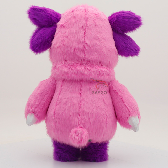 Inflatable Animal Cartoon Character Mascot Costume Supplier Walking Plush Fancy Dress Cloth Cosplay for Easter/Halloween Adults