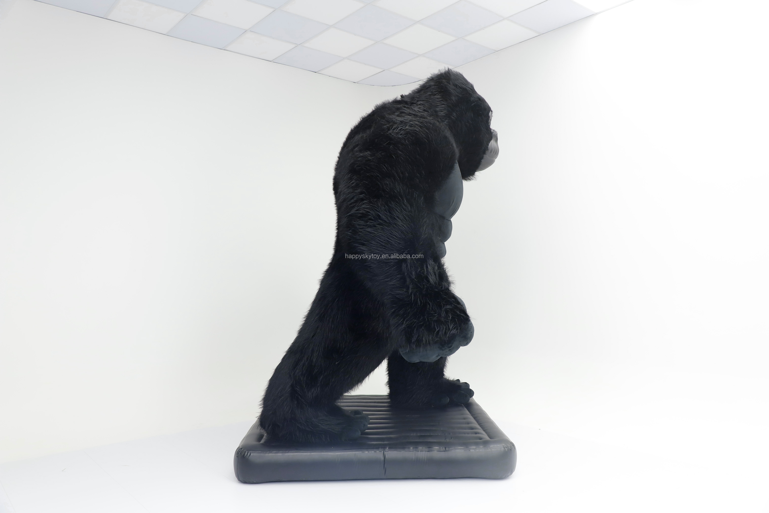 Giant Custom Inflatable Gorilla Model Decoration Cartoon Animal Mascot for Living Room Hand Costume Advertising King Kong Style,Big Mascot,Giant Custom Inflatable Gorilla Model Decoration Cartoon Animal Mascot for Living Room Hand Costume Advertising King Kong Style