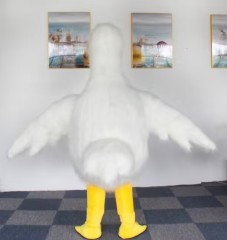 Hot Sale Popular Party Dress Cute Duck Mascot Costume Walking Performance Inflatable Mascot Costume