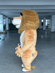 Custom-Made Adult Mascotte Dance Fursuit Inflatable Lion Costume Festivals Halloween Parties Made Plush Character