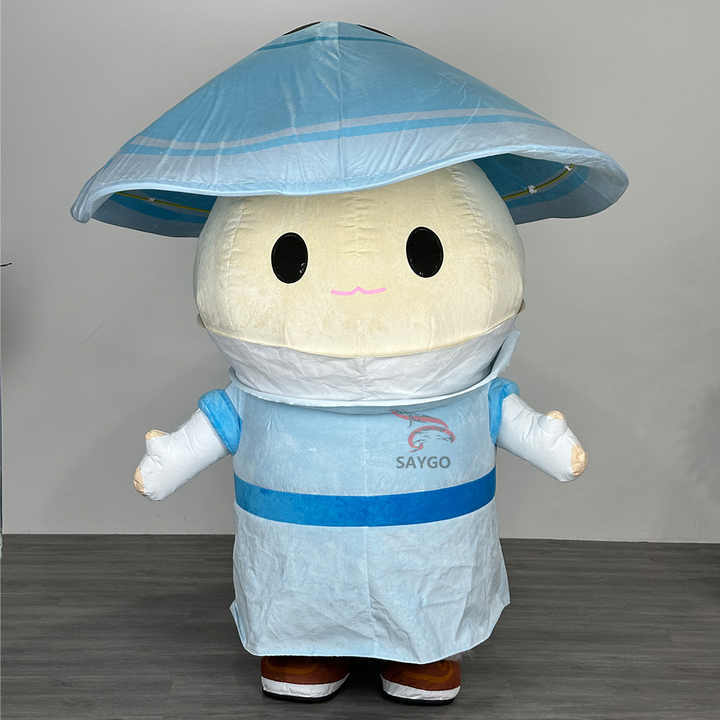 Inflatable Mascot Costume Scarecrow Man for Adults Cosplay Wear Outside 2m/2.6m Scarecrow Inflatable Clothing Suit Sale