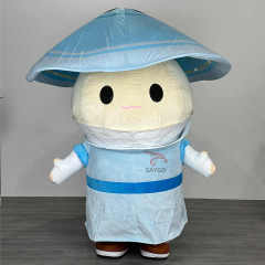 Inflatable Mascot Costume Scarecrow Man for Adults Cosplay Wear Outside 2m/2.6m Scarecrow Inflatable Clothing Suit Sale