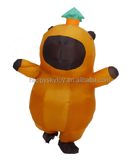 Wholesale Cheap Nylon Capybara Mascot Costume for Adult Inflatable Capybara Costumes Suit Clothes