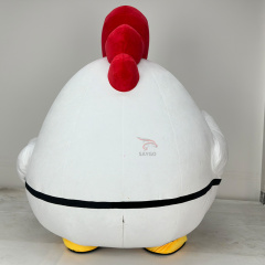 Inflatable Adult Rooster Chicken Mascot Costume Cartoon Character Animal Design Unisex Easter Halloween Costume Happy Sky Brand