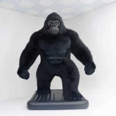 Giant Custom Inflatable Gorilla Model Decoration Cartoon Animal Mascot for Living Room Hand Costume Advertising King Kong Style,Big Mascot,Giant Custom Inflatable Gorilla Model Decoration Cartoon Animal Mascot for Living Room Hand Costume Advertising King Kong Style