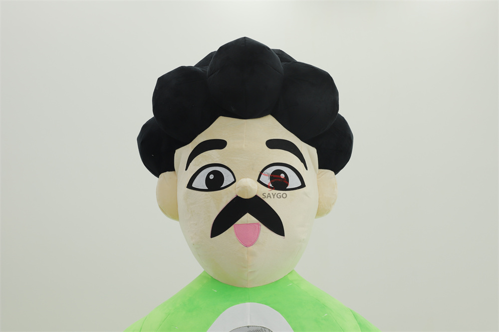 Professional Festival Custom Black Hair Arab Men Mascot Costume Adult Carnival Party Christmas Party Cosplay Costume for Sale