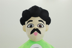 Professional Festival Custom Black Hair Arab Men Mascot Costume Adult Carnival Party Christmas Party Cosplay Costume for Sale
