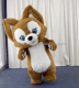 Playful 2.6m LinaBell Fox Mascot Costumes in Hot Selling for Cosplay Walking Performance and Events Rental