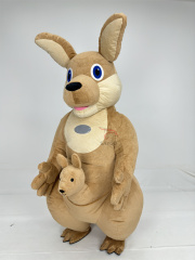 High Quality Giant Inflatable Kangaroo Mascot Costume for Baby Popular Halloween Party Outdoor Advertising Cosplay Durable Years