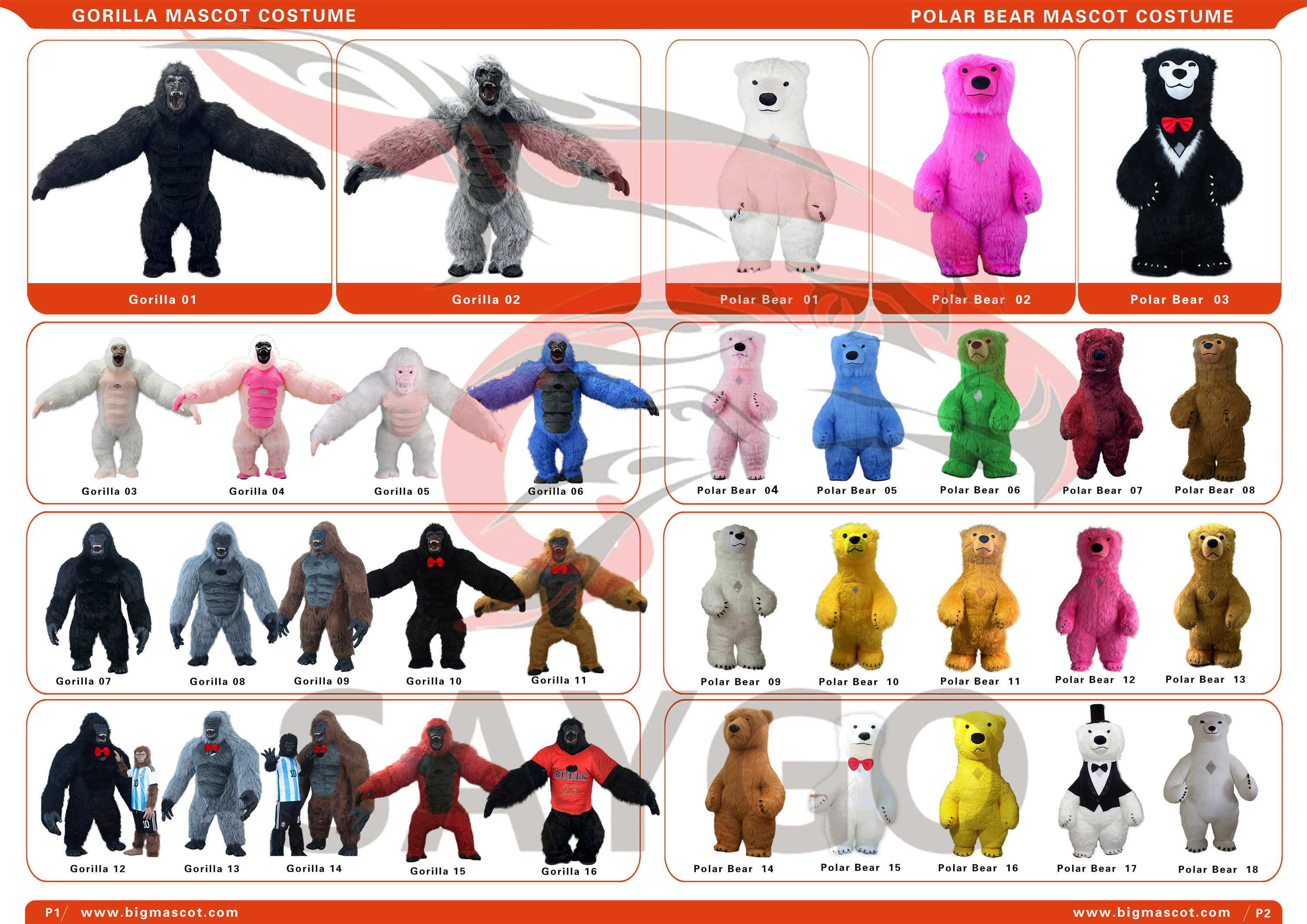 Factory Good Price Customized Party Dress Alpaca Animal Inflatable Mascot Costume
