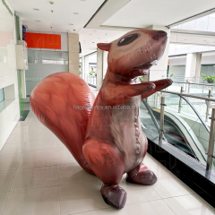 Giant Advertising Adults Animal Walking Costume Waterproof Halloween Party Performance Cosplay Inflatable Squirrel Costume