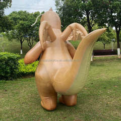 Inflatable Dragon Dinosaur Costume Cartoon Animal Moving Walking Suit Advertising Mascot Realistic Inflatable Dragonite