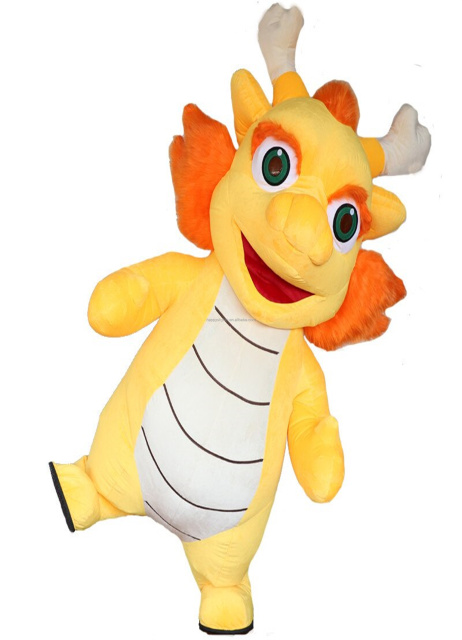 Dinosaur Custom Made New Design Animal Shaped Advertising Walking Inflatable Dragon Mascot Costumes for Promotion