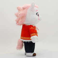 New Year Celebration Inflatable Mascot Costumes Horse 2m 2.6m Height Giant Horse Costumes for Dress up