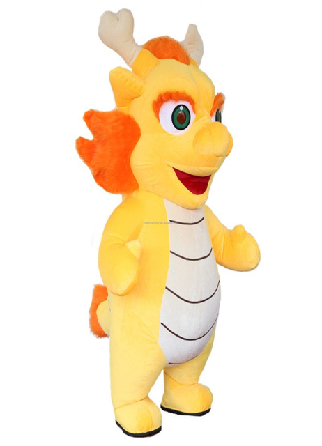 Dinosaur Custom Made New Design Animal Shaped Advertising Walking Inflatable Dragon Mascot Costumes for Promotion