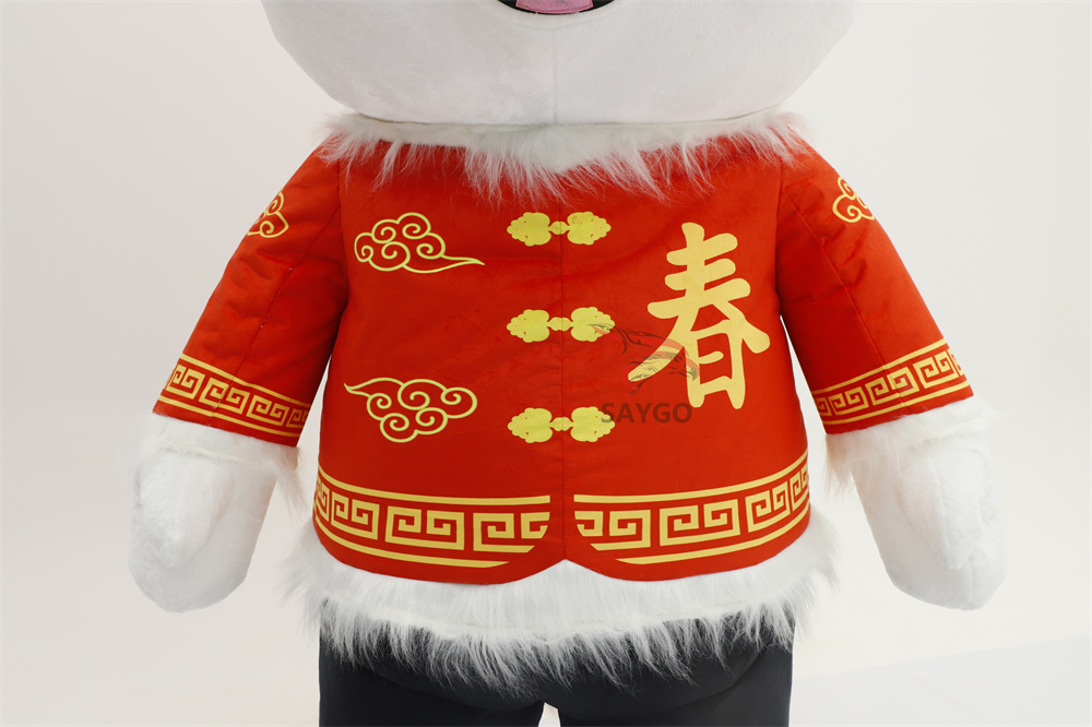New Year Celebration Inflatable Mascot Costumes Horse 2m 2.6m Height Giant Horse Costumes for Dress up