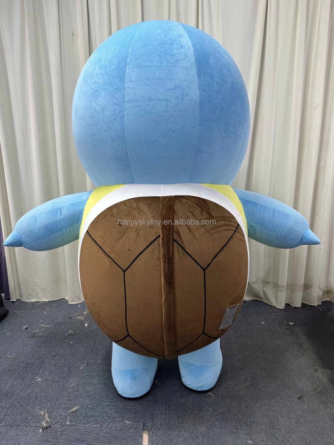 Squirtle Turtle Mascot Costume Cartoon Character Cosplay Turtle Mascot Costume for Adults,Big Mascot,Turtle Inflatable Mascot Costume Cartoon Character Cosplay Turtle Mascot Costume for Adults