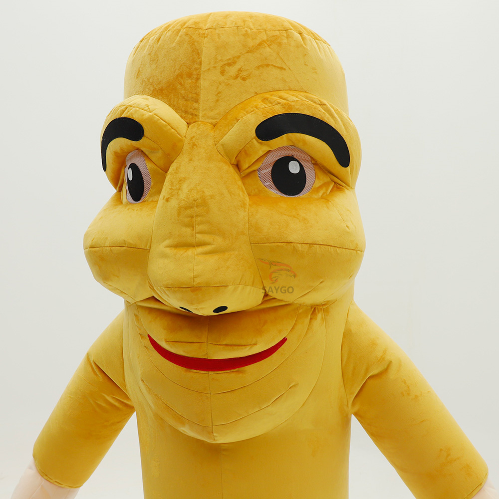 Kid Adult Monster Halloween Cosplay Horror Game Jumpsuit Clothe AI Cartoon Walking Tung Tung Tung Sahur Mascot Costume