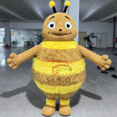 Unisex Adult Funny Inflatable Bee Costume Halloween Halloween Costume Hand Drawn Printing for Kids Cosplay or Funny Party