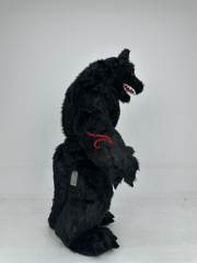 Factory Price Giant White Black Grey Wolf Inflatable Mascot Costume Commercial Walking Adults Party Dress for Event