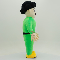 Professional Festival Custom Black Hair Arab Men Mascot Costume Adult Carnival Party Christmas Party Cosplay Costume for Sale