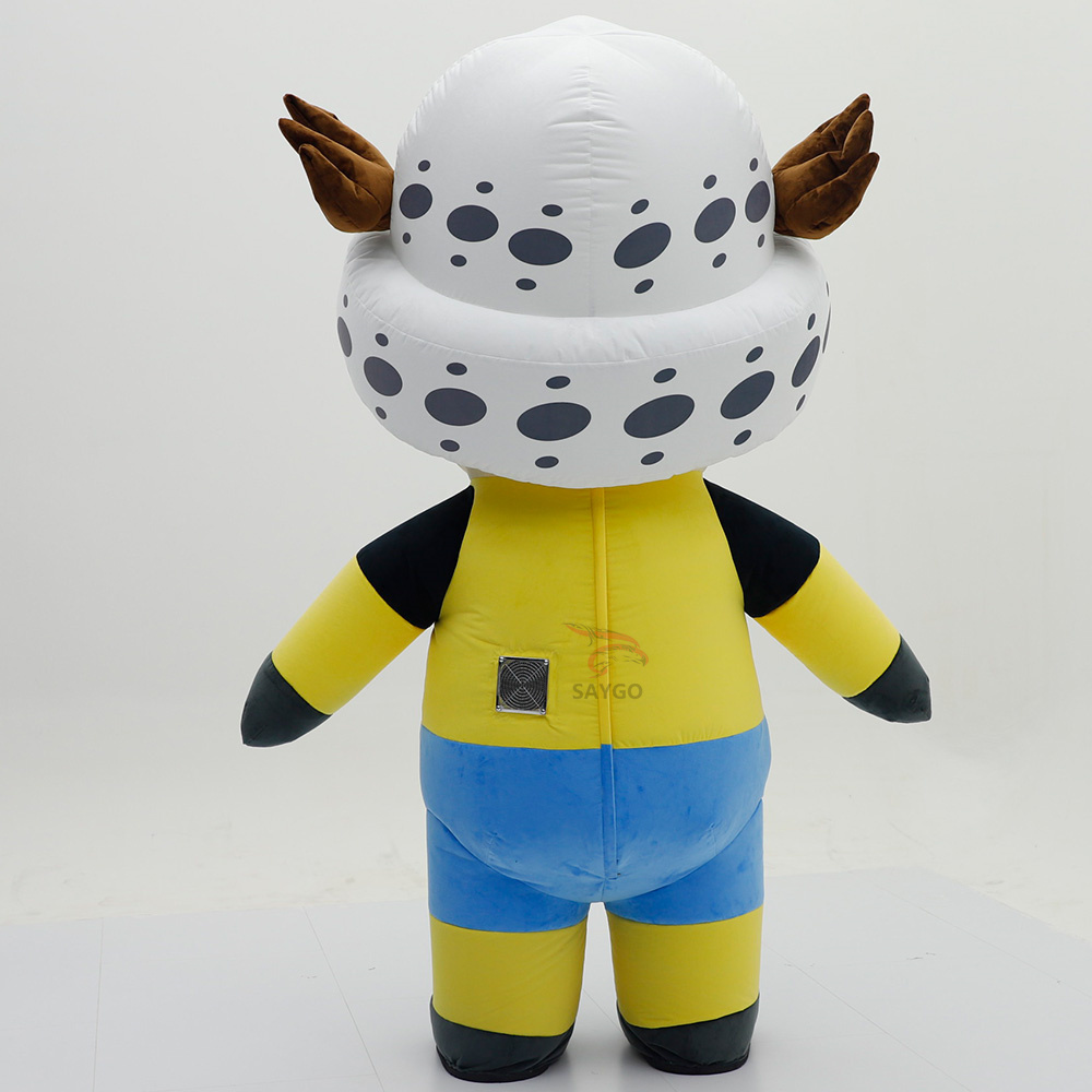 Carnival Christmas Anime Cosplay Costumes Tony Chopper Inflatable Suits for Events Rental 2.2m Chopper Mascot Costumes Sale