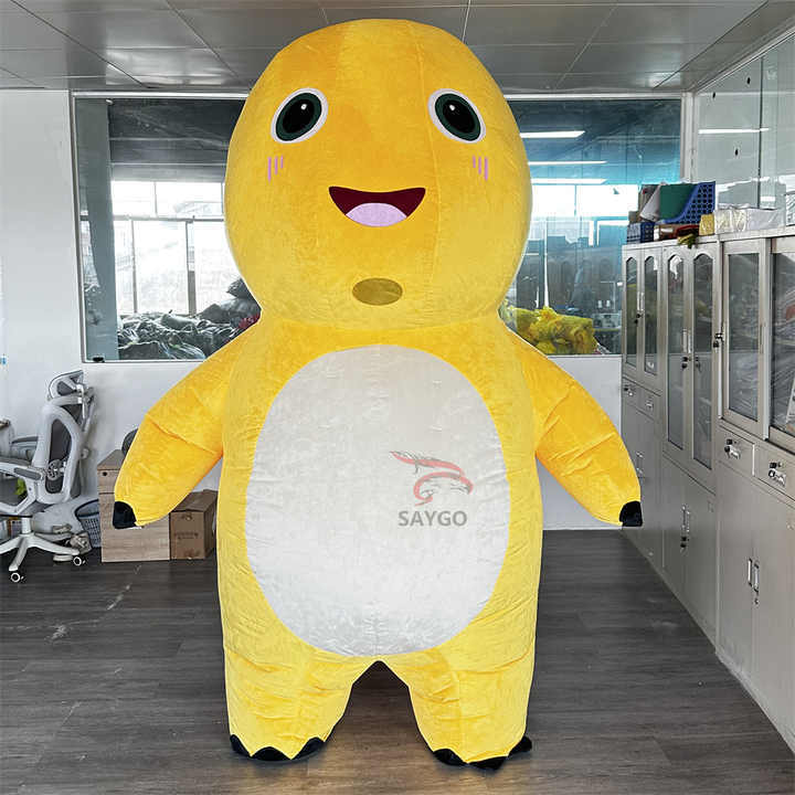 Expansive Milk Baby Dragon Plush Mascot Costume CE 2.6M Blow up Dinosaur Cosplay Suit Cloth Inflatable for Walking
