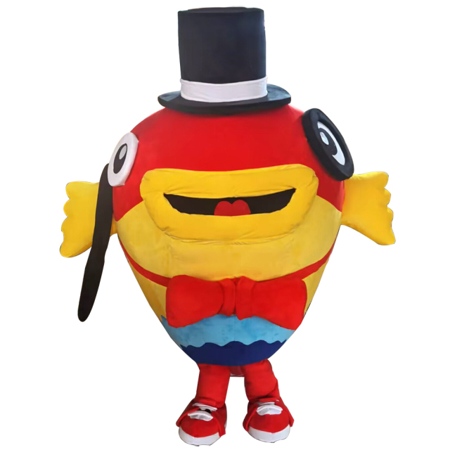 2m/2.6m/3m New Party Blower up Cloth Custom Animal Fish Inflatable Mascot Costume