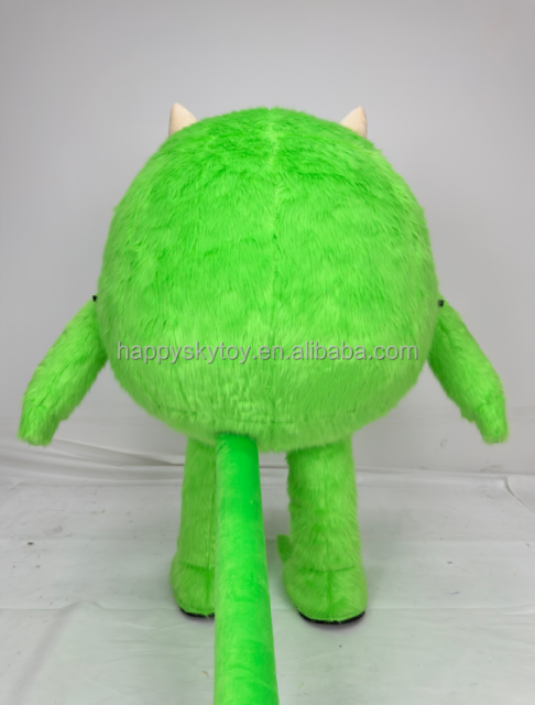 One Eye Monster Mascot Mike Inflated Fabric Furry Sully Mascots Ornaments Decor Events Advertising Giant Inflatable Decorations