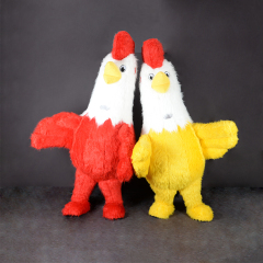 Unisex 2.6m Realistic Cock Costume Funny Inflatable Halloween Rooster Mascot Adults Cosplay Festivals Cartoon Animal Anime