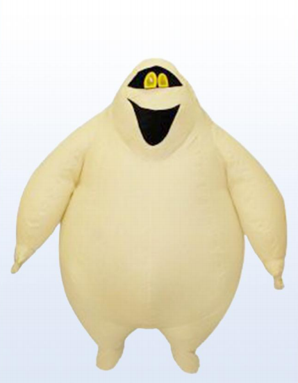 Plush Ghost  Mascot Costume Anime Cosplay Clothes for Adults Wear 2.2m 2.6m Ghost Party Dresses Inflatable Mascot Costume Sale