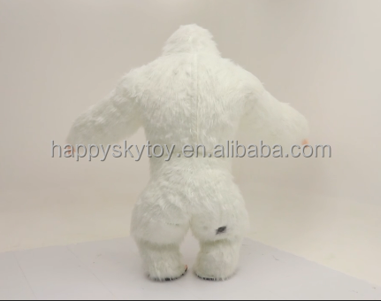 Pink Inflatable Gorilla Mascot Costume Giant Advertising Realistic Look for Events Cosplay Party Adult King Kong Plush Mascot