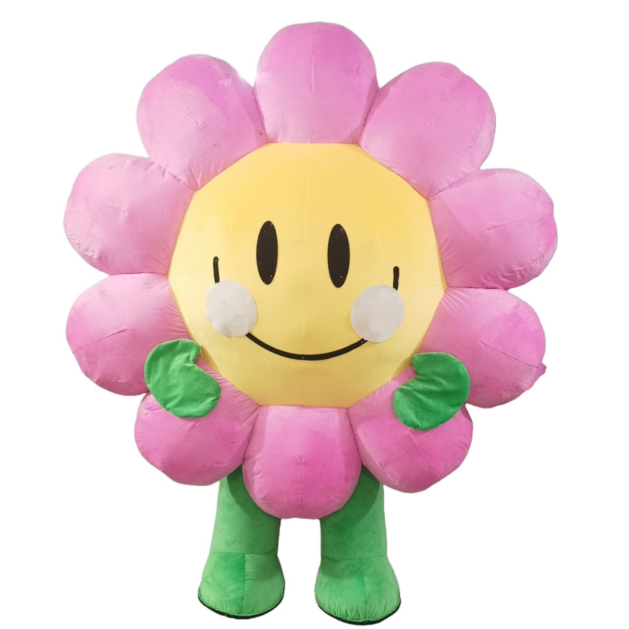 Custom Beautiful Flower Inflatable Mascots Costumes for Parade Walking Outside 2.2m Flower Inflatable Clothing Stage Dress