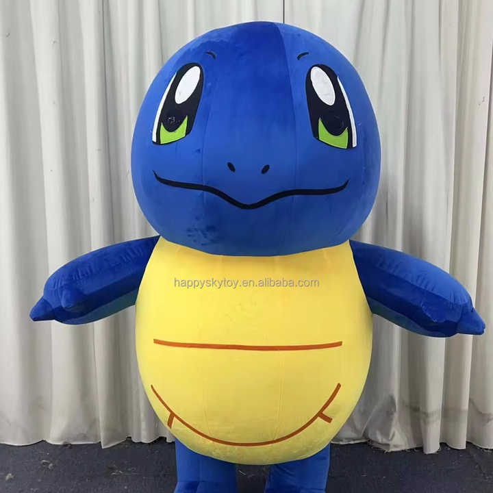 Squirtle Turtle Mascot Costume Cartoon Character Cosplay Turtle Mascot Costume for Adults,Big Mascot,Turtle Inflatable Mascot Costume Cartoon Character Cosplay Turtle Mascot Costume for Adults