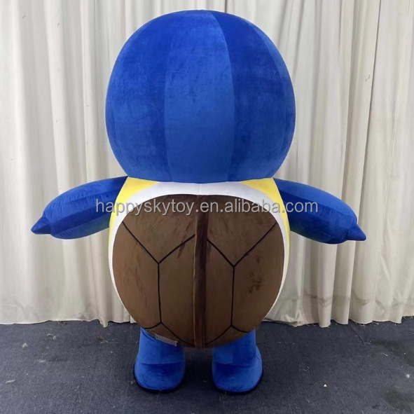 Squirtle Turtle Mascot Costume Cartoon Character Cosplay Turtle Mascot Costume for Adults,Big Mascot,Turtle Inflatable Mascot Costume Cartoon Character Cosplay Turtle Mascot Costume for Adults