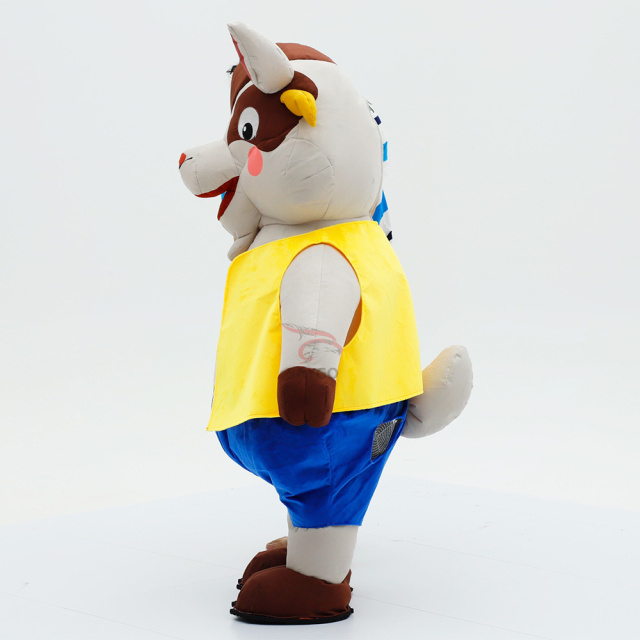 1.5m XS Goat Supercute Inflatable Walking Goat and Sheep Mascot Costume for Kids Giant Cartoon Advertising Cosplay,Big Mascot,Supercute Inflatable Walking Goat and Sheep Mascot Costume for Kids Giant Cartoon Advertising Cosplay for Kids