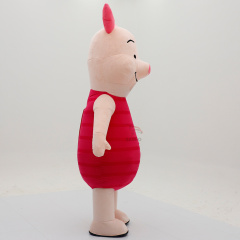 Excellent Product Popular Party Dress Cute Animal Inflatable Plush Pig Mascot Costume Custom Inflatable Giant Mascot Costume
