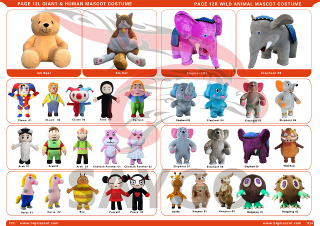 2m/2.6m/3m Adult Inflatable Masha Bear Mascot Costume Wearable Walking Cartoon Costumes for Stage Performance,Big Mascot,2m/2.6m/3m Adult Inflatable Bear Mascot Costume Wearable Walking Cartoon Costumes for Stage Performance
