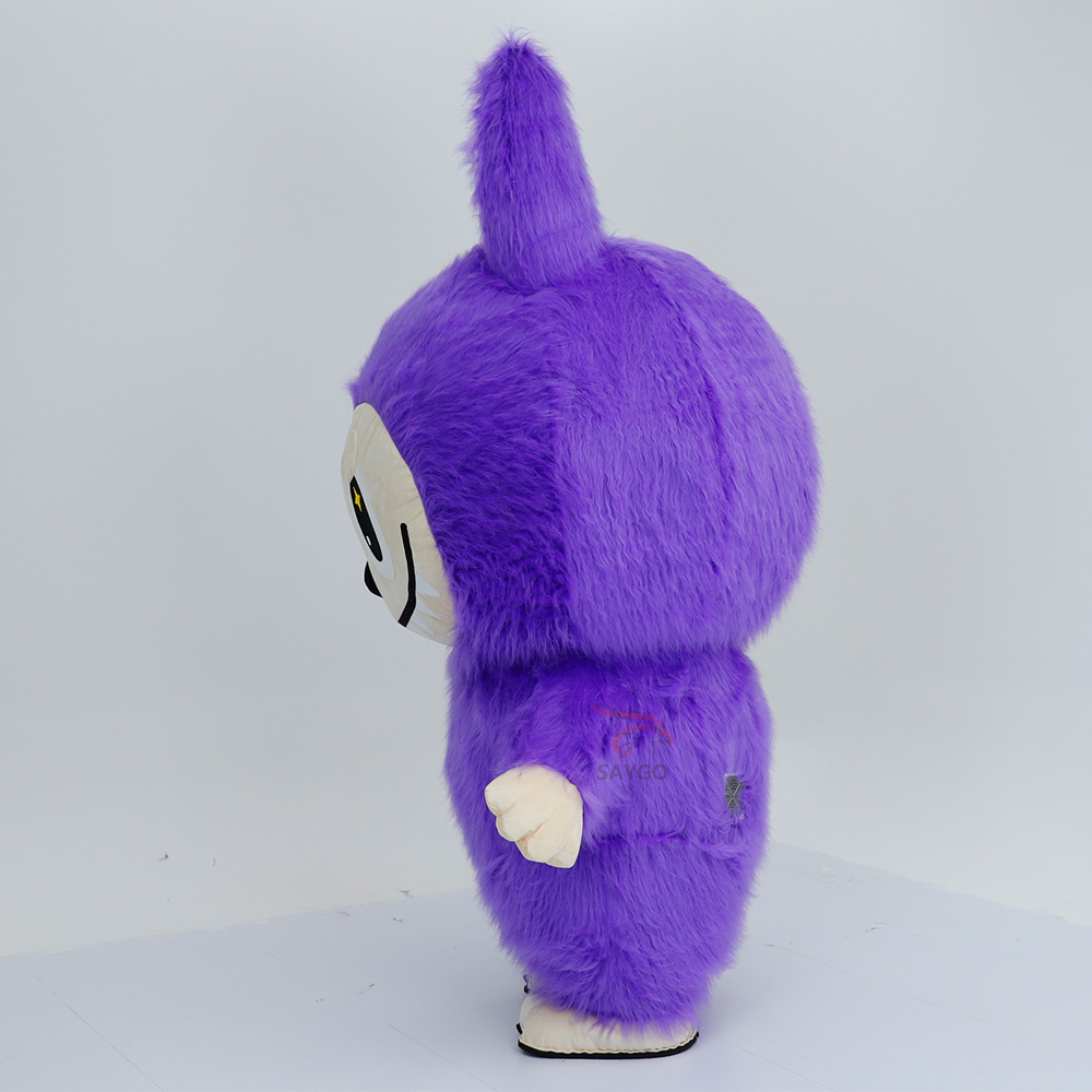 Labubu Inflatable Mascot Costume,Big Mascot,Labubu Inflatable Mascot Costume