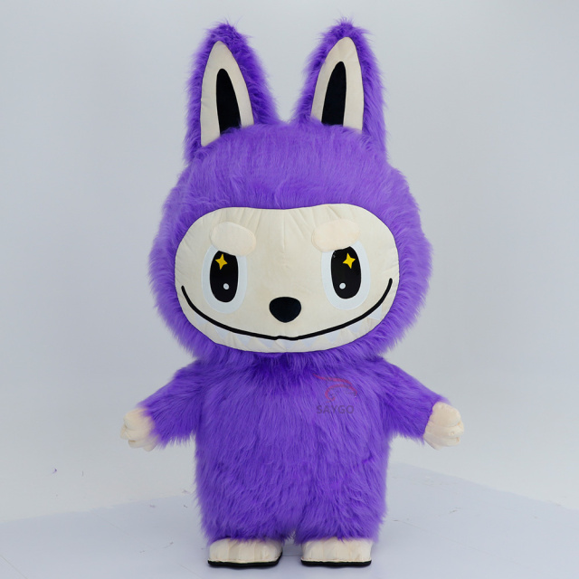 Labubu Inflatable Mascot Costume,Big Mascot,Labubu Inflatable Mascot Costume