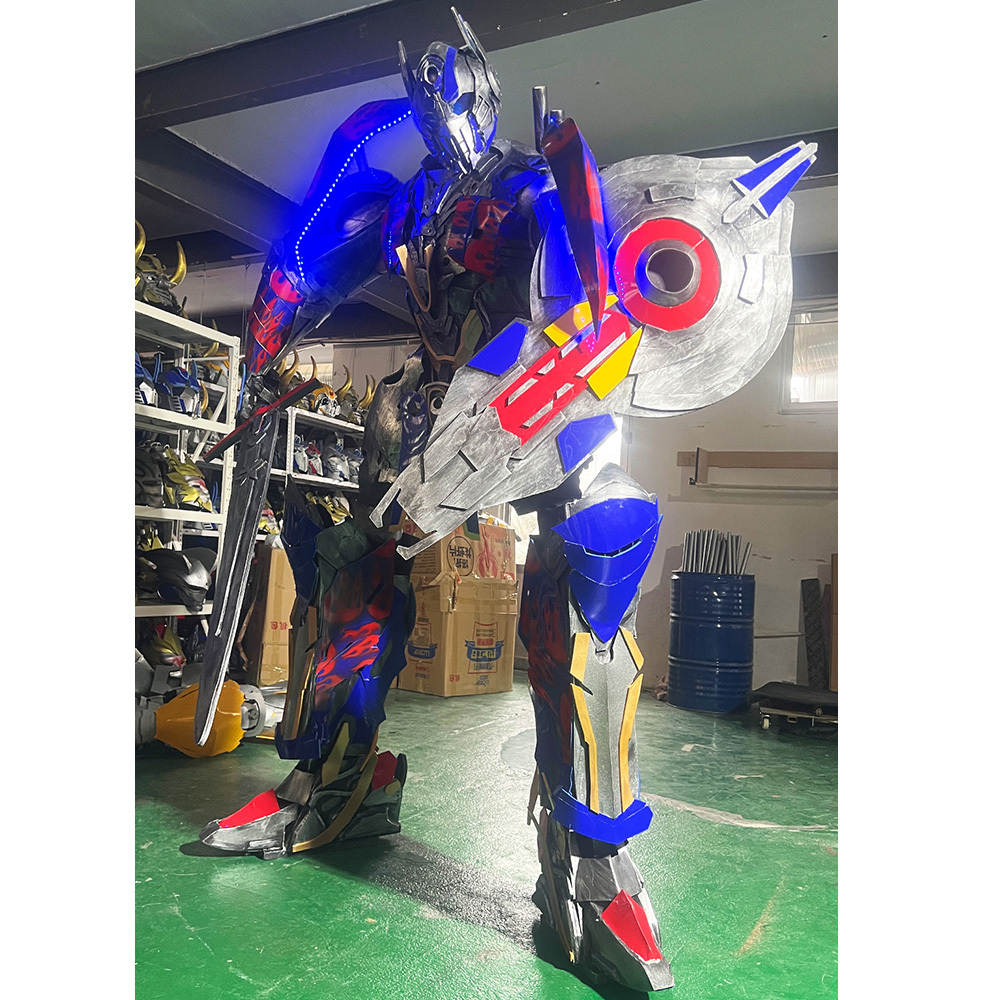 Stage Performance Suit Factory Custom High Quality Soft Robot Optimus Prime Mascot Costume Character 3D Design Cartoon Clothing,Big Mascot,Stage Performance Suit Factory Custom High Quality Soft Robot Optimus Prime Mascot Costume Character 3D Design Cartoon Clothing