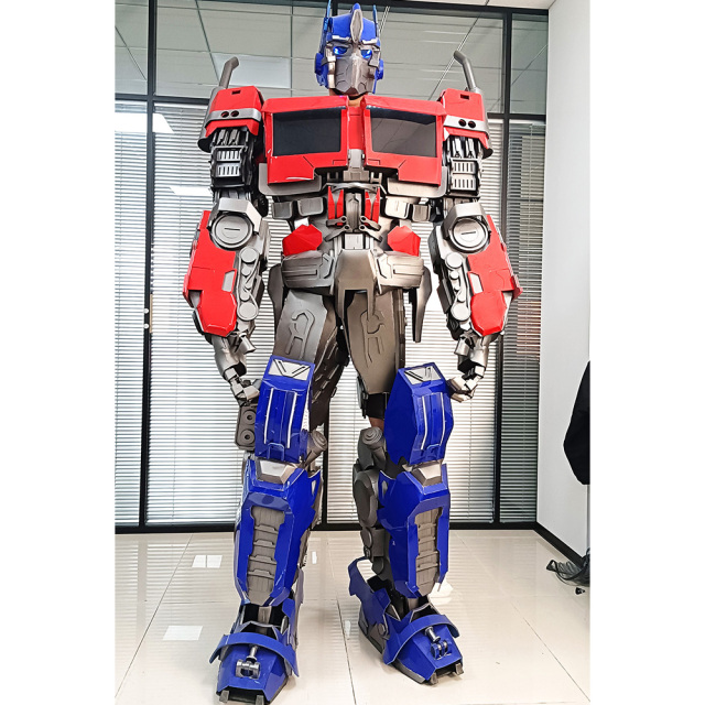 Stage Performance Suit Factory Custom High Quality Soft Robot Optimus Prime Mascot Costume Character 3D Design Cartoon Clothing,Big Mascot,Stage Performance Suit Factory Custom High Quality Soft Robot Optimus Prime Mascot Costume Character 3D Design Cartoon Clothing