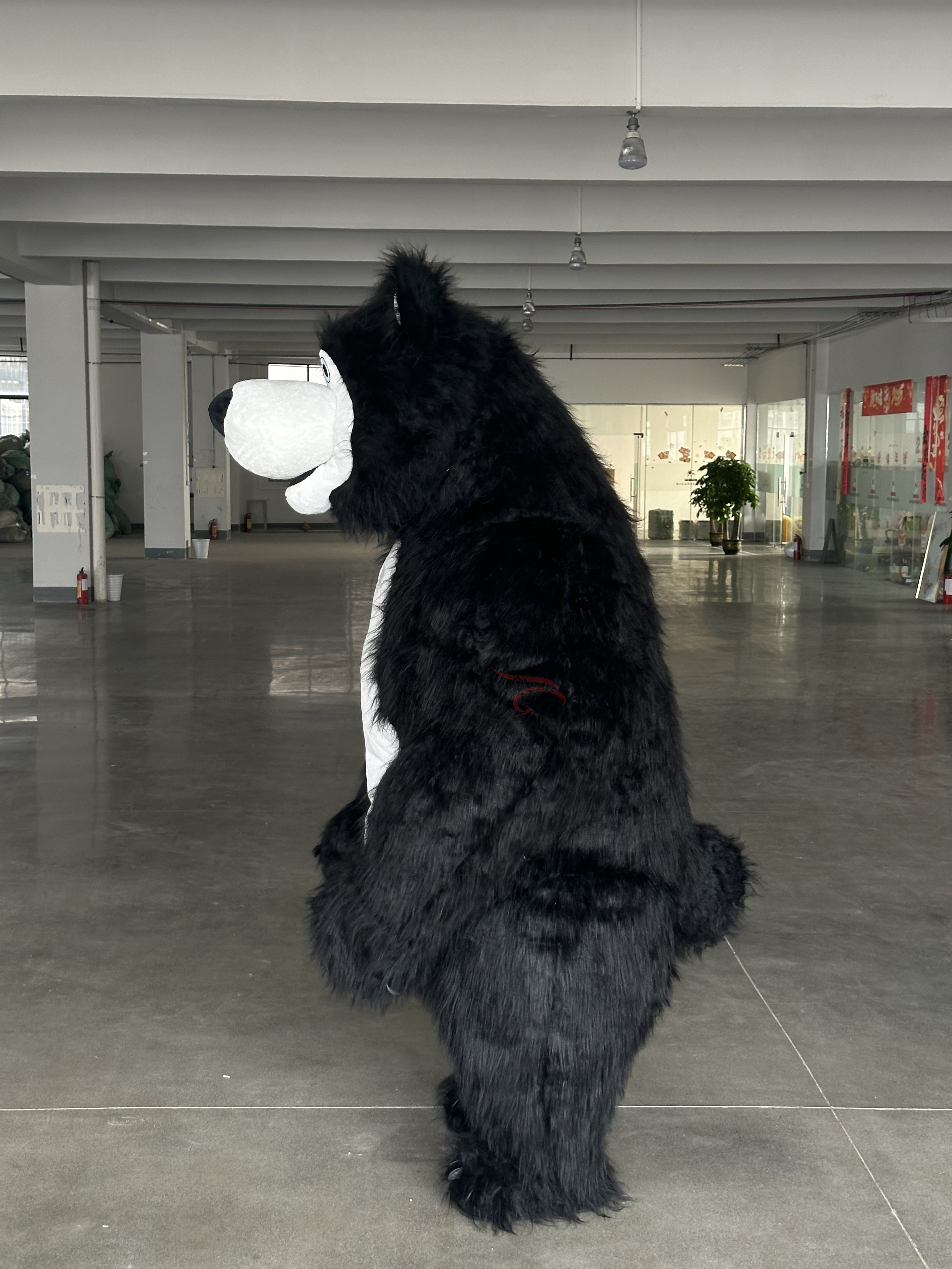 Masha Bear Inflatable Plush Mascot Clothing New Fashion Design for Celebration Party black bear mascot costume,Big Mascot,Customized Inflatable Plush Mascot Clothing New Fashion Design for Celebration Party black bear mascot costume