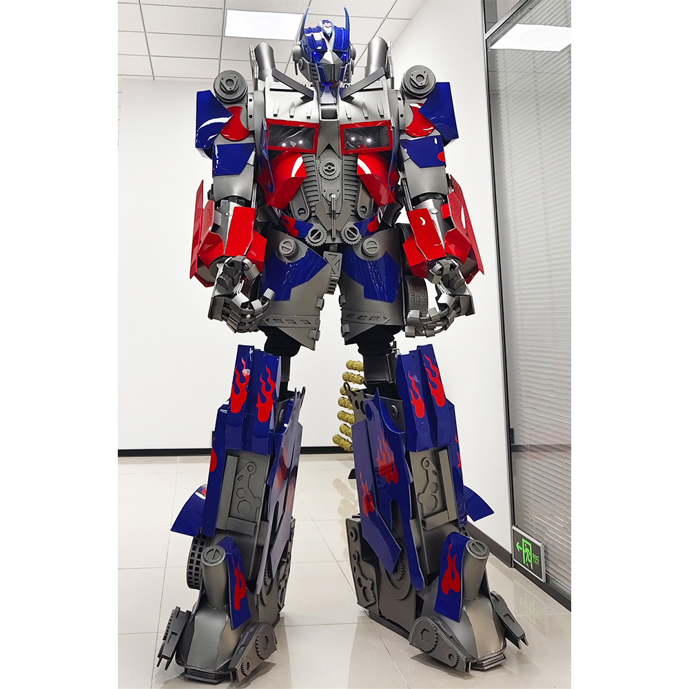 Stage Performance Suit Factory Custom High Quality Soft Robot Optimus Prime Mascot Costume Character 3D Design Cartoon Clothing,Big Mascot,Stage Performance Suit Factory Custom High Quality Soft Robot Optimus Prime Mascot Costume Character 3D Design Cartoon Clothing