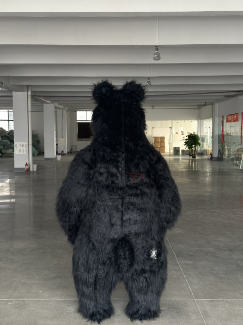Masha Bear Inflatable Plush Mascot Clothing New Fashion Design for Celebration Party black bear mascot costume,Big Mascot,Customized Inflatable Plush Mascot Clothing New Fashion Design for Celebration Party black bear mascot costume