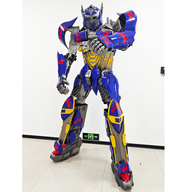Stage Performance Suit Factory Custom High Quality Soft Robot Optimus Prime Mascot Costume Character 3D Design Cartoon Clothing,Big Mascot,Stage Performance Suit Factory Custom High Quality Soft Robot Optimus Prime Mascot Costume Character 3D Design Cartoon Clothing