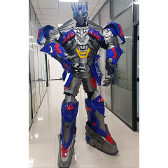 Stage Performance Suit Factory Custom High Quality Soft Robot Optimus Prime Mascot Costume Character 3D Design Cartoon Clothing,Big Mascot,Stage Performance Suit Factory Custom High Quality Soft Robot Optimus Prime Mascot Costume Character 3D Design Cartoon Clothing