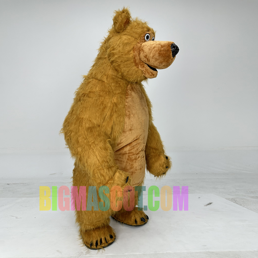 2m/2.6m/3m Adult Inflatable Masha Bear Mascot Costume Wearable Walking Cartoon Costumes for Stage Performance,Big Mascot,2m/2.6m/3m Adult Inflatable Bear Mascot Costume Wearable Walking Cartoon Costumes for Stage Performance