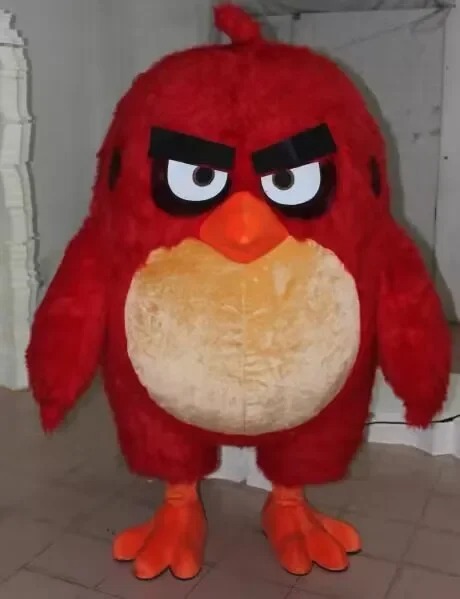 Red Angry Bird Anime Party Adult Dress Blow up Popular Cartoon Character Inflatable Mascot Costume,Big Mascot,Red Angry Bird Anime Party Adult Dress Blow up Popular Cartoon Character Inflatable Mascot Costume