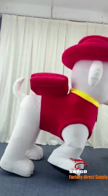 MARSHALL Paw Patrol Dog Anime Party Adult Dress Blow up Popular Cartoon Character Inflatable Mascot Costume,Big Mascot,MARSHALL Paw Patrol Dog Anime Party Adult Dress Blow up Popular Cartoon Character Inflatable Mascot Costume